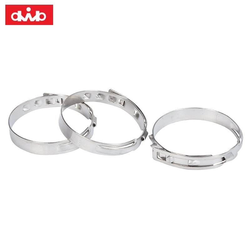 Different Sizes Car Tube Used Stainless Steel Single Ear Hose Clamp 304 SS CV Boot clamps Transmission Shaft Clamp