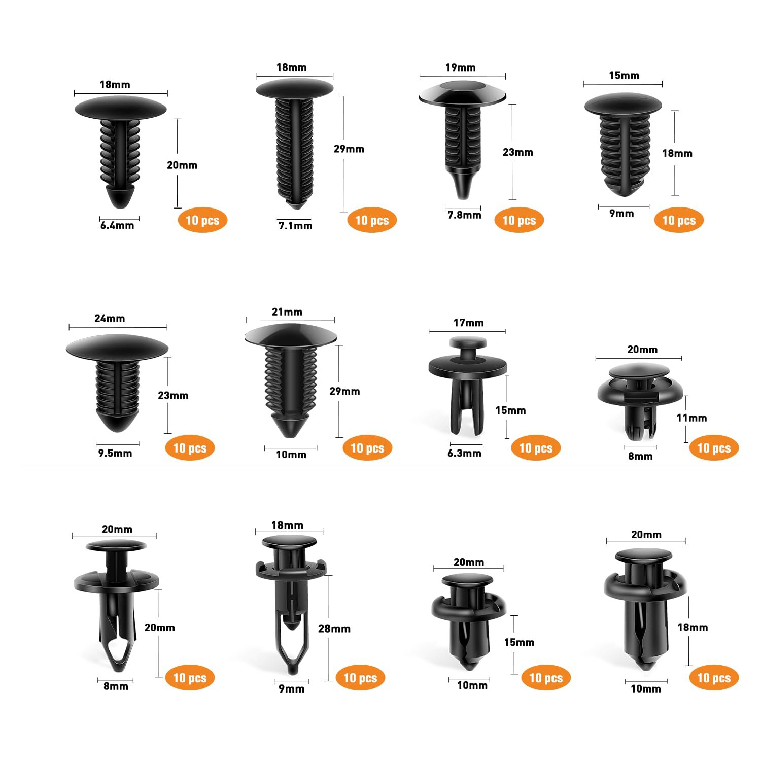 Wholesale Auto Pry Kit Car Panel Radio Removal Clip Pliers Push Pin Bumper Retainer Set Fastener Terminal Trim Removal Tool