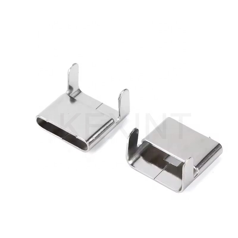 KEXINT 201 304 316 Stainless Steel Tie Buckle 1/4 '3/8' 5/8 '3/4 "' Airfoil Type L Type Banding buckle