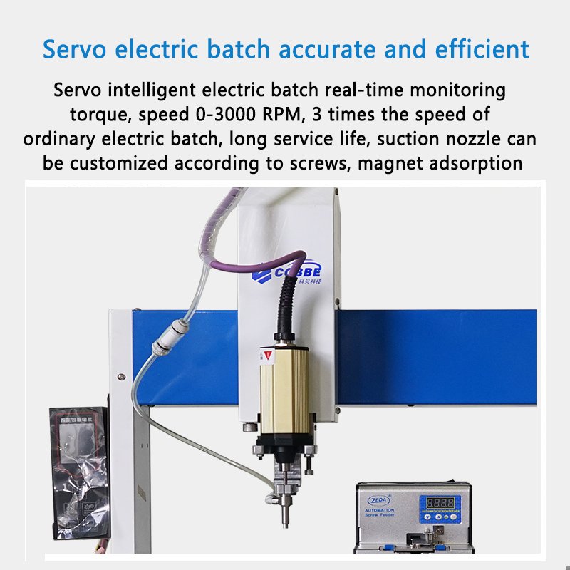 LED mobile phone keyboard household appliances assembly full Automatic Locking Screw Machine With Double Platform Blowing Type