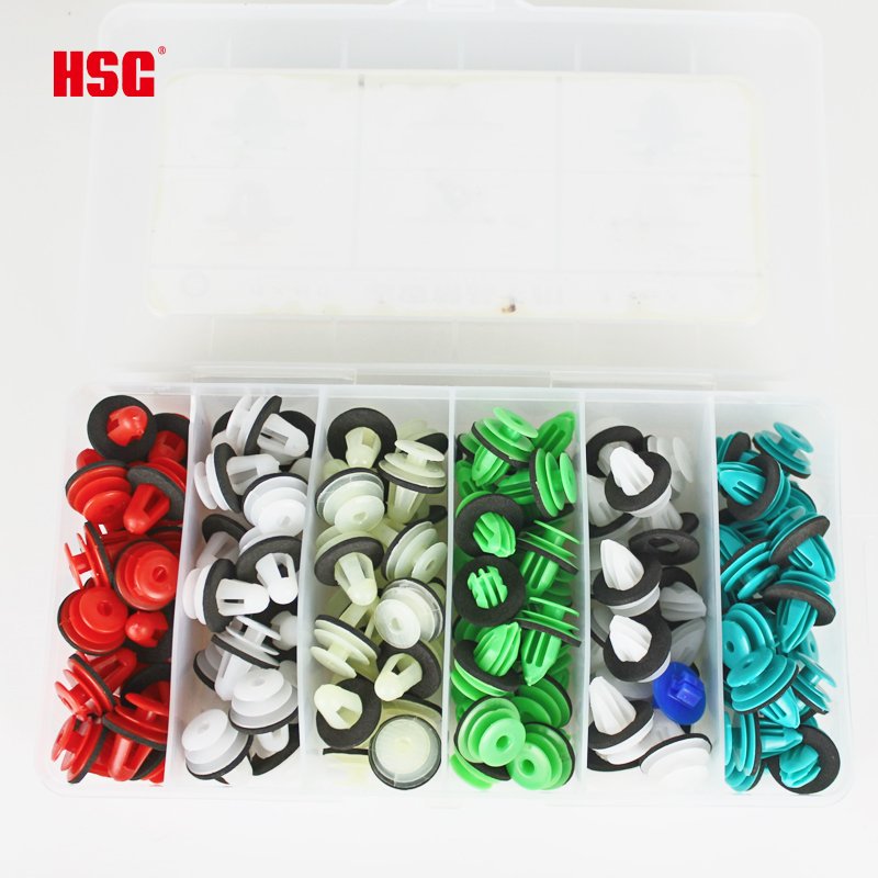680 Pcs Universal Auto Fasteners Clips and Plastic Fasteners Car Mats Automotive Auto Plastic Body Clips Fasteners
