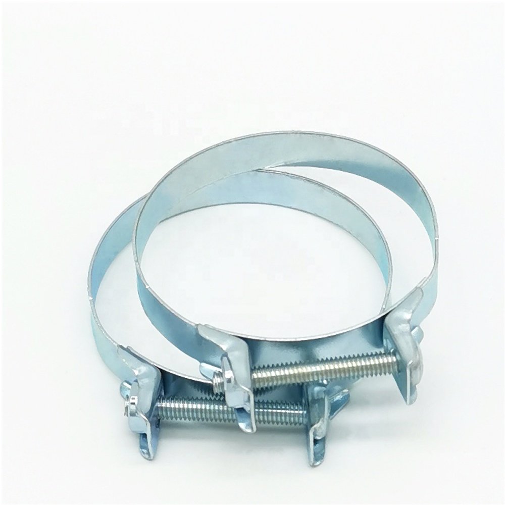 Hot Selling Auto Pipe Clamp Steel Cable Clips for Car Air Filter Hose Clamps Zinc Finish Direct From Factory