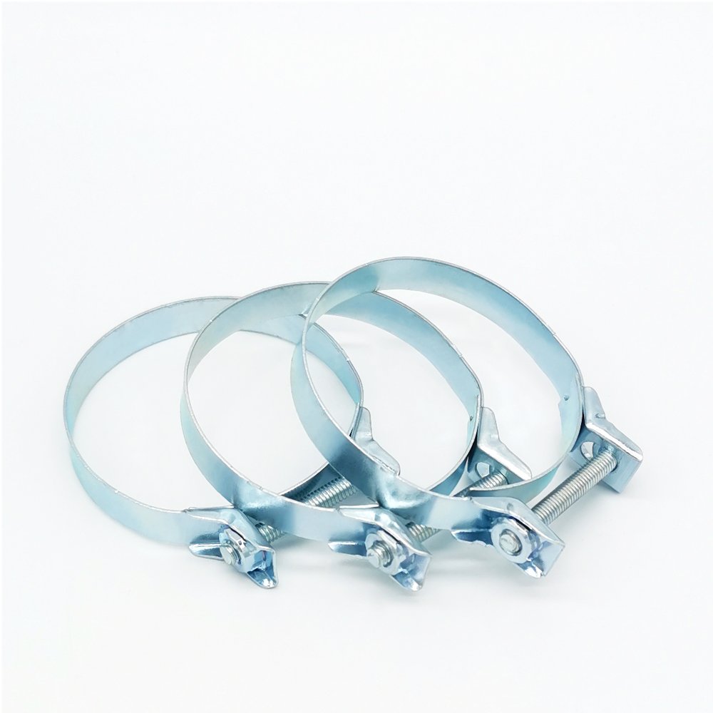 Hot Selling Auto Pipe Clamp Steel Cable Clips for Car Air Filter Hose Clamps Zinc Finish Direct From Factory