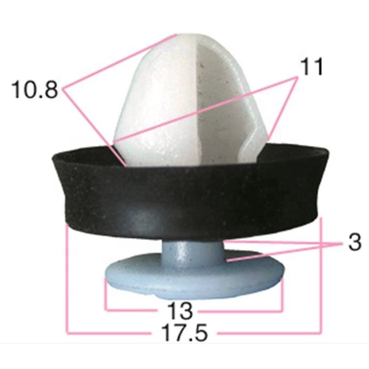 High Quality Customizable Car Door Buckle Car Modified Plastic Material Clip