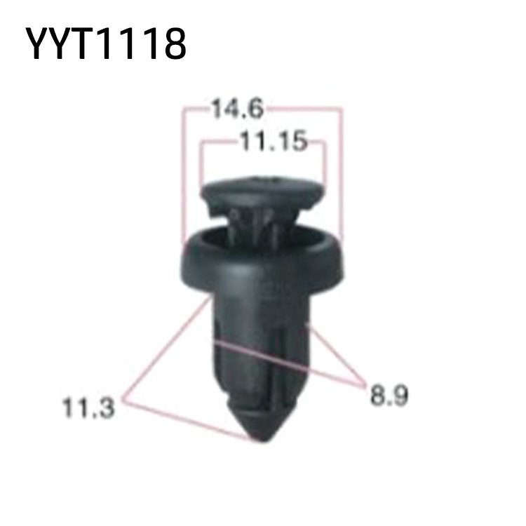 Plastic Door Body Bumper Fastener Retainer Auto Clips Push on Automotive Retainer Clips for Honda