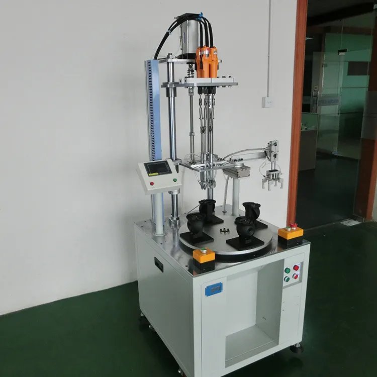 Automatic locking screw machine multi-axis coordinate rotary disk automatic screw machine