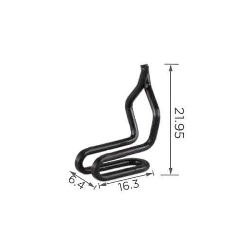 #1FA052 OEM Customizable Universal Car U Clip Fastener Automotive Stainless Steel Clip U Nut Metal Clip Fasten for Door Panel