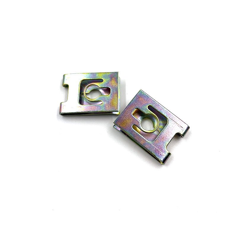 Auto Fastener Screw Base U Type Nut Mounting Retainer Clips Car Engine Fender Bumper Guard Plate Clamp