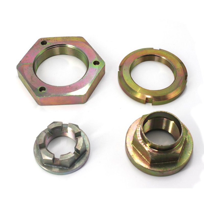 Wholesale Zinc Plated Grade 10 Carbon Steel Axle Spindle Nut for CV Joint Automobile Fastener