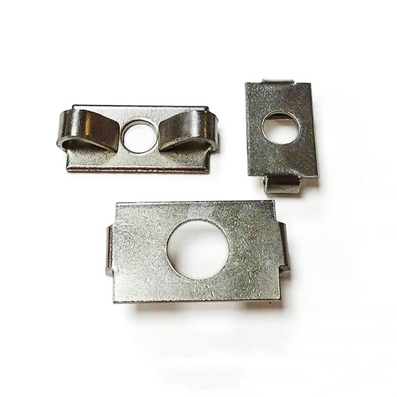 Built-in Link Elastic Fastener Right Angle Connecting Interior Connector Spring Fastener For T Slot Aluminum Profile Frame