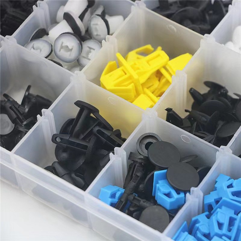 500PCS Universal Mixed Auto Fastener Car Bumper Clips Retainer Car Fastener Rivet Door Panel Liner For All Car