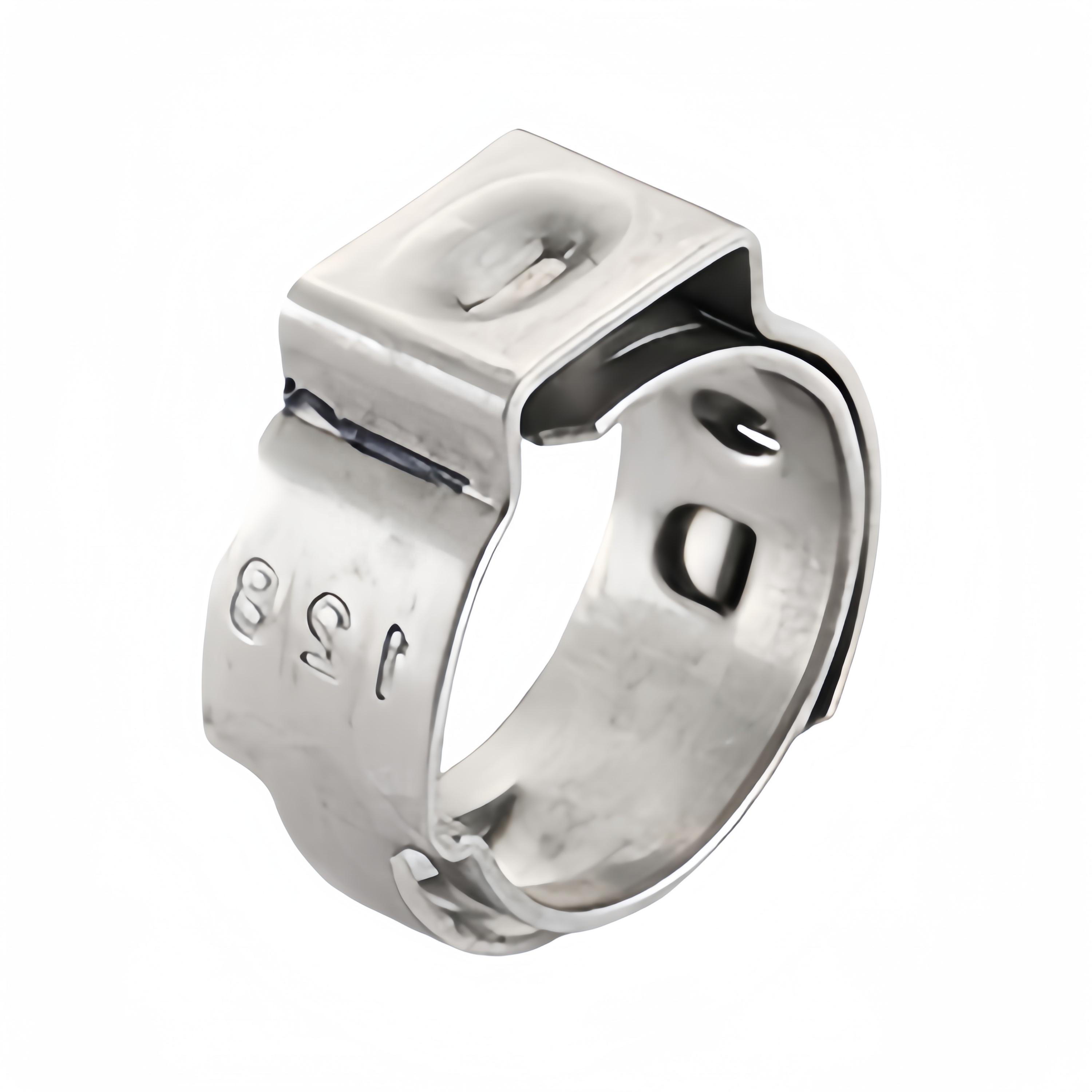 Factory direct sales of inexpensive single ear hose clamps