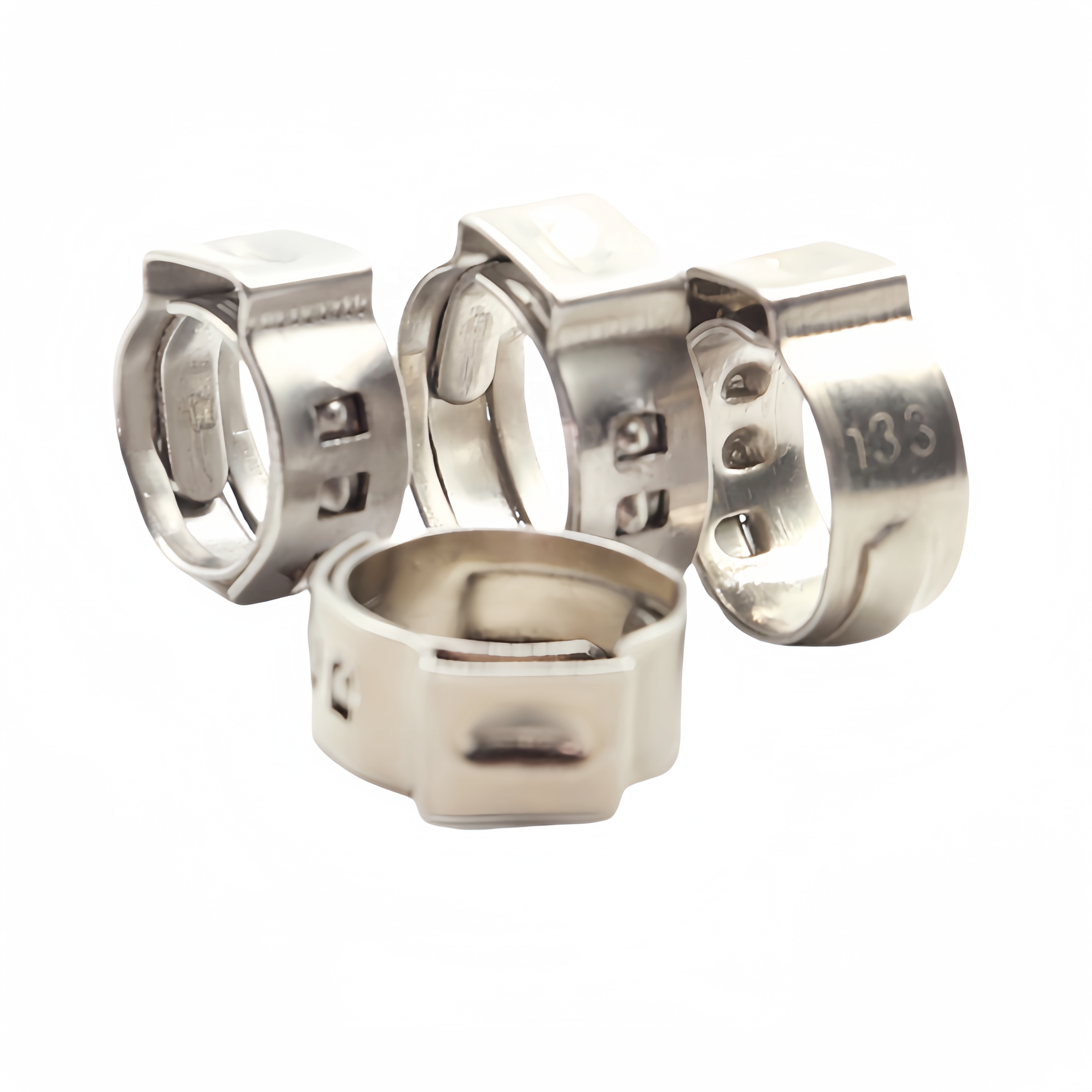 Factory direct sales of inexpensive single ear hose clamps