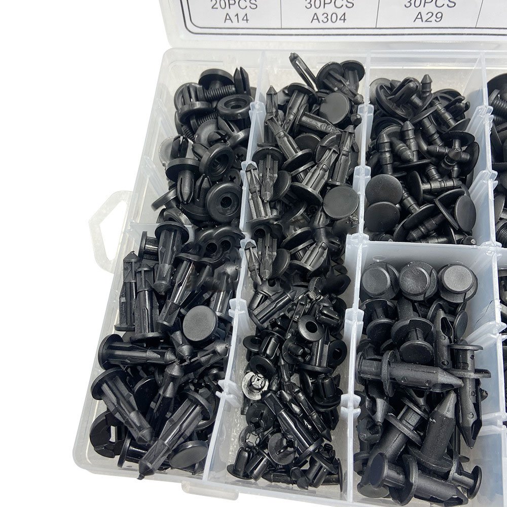 High Quality Universal 280PCS Nylon Expansion Screw Bumper Push Rivet Bumper Clip Kit Auto Fastener Clip