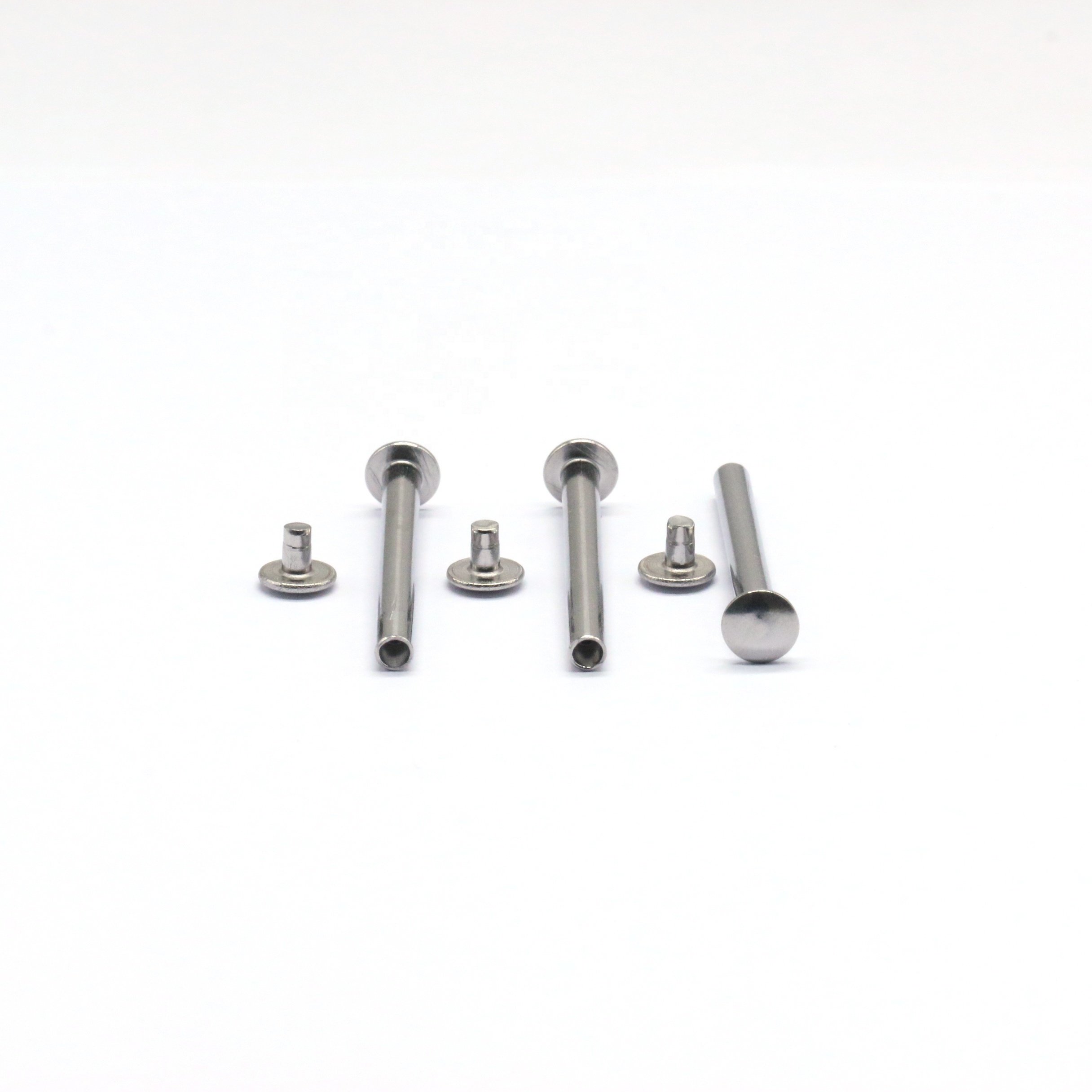 Wholesale China Supplier Custom Stainless Steel Round Head Pair Lock Male and Female Rivets for New Energy Auto Parts Fasteners