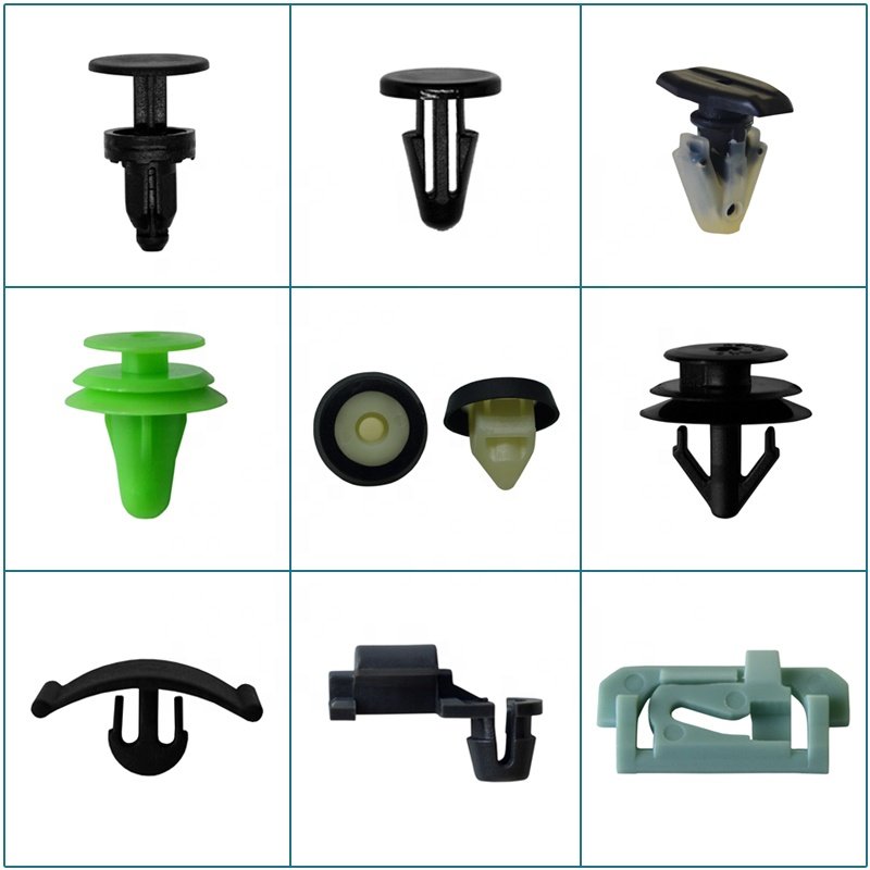 Factory Supply Auto Clips and Plastic Automobile Plastic Fastener&bumper Shield Retainer Customized OEM /ODM Yilushun Push-in