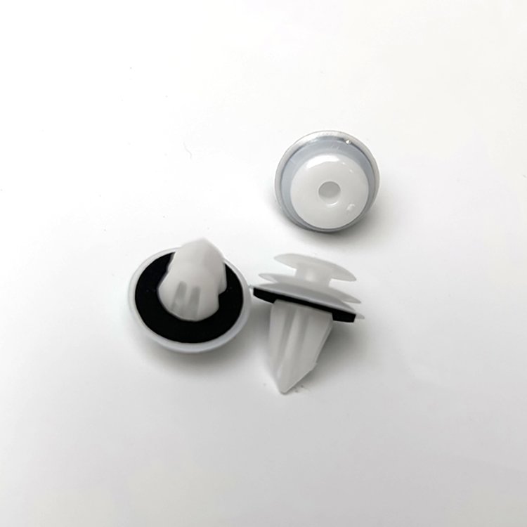 Car Interior Accessories Clip Washer Door Panel Trim Clips For Bmw E36 E39 E46 M3 White Plastic Clips With Gasket Seal Ring