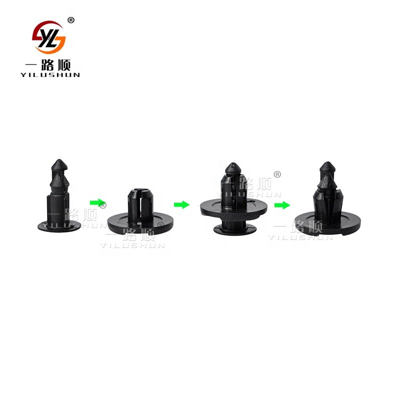 B19 500Pcs/Bag push clips for cars plastic fixing clip trim clip 01553-05323