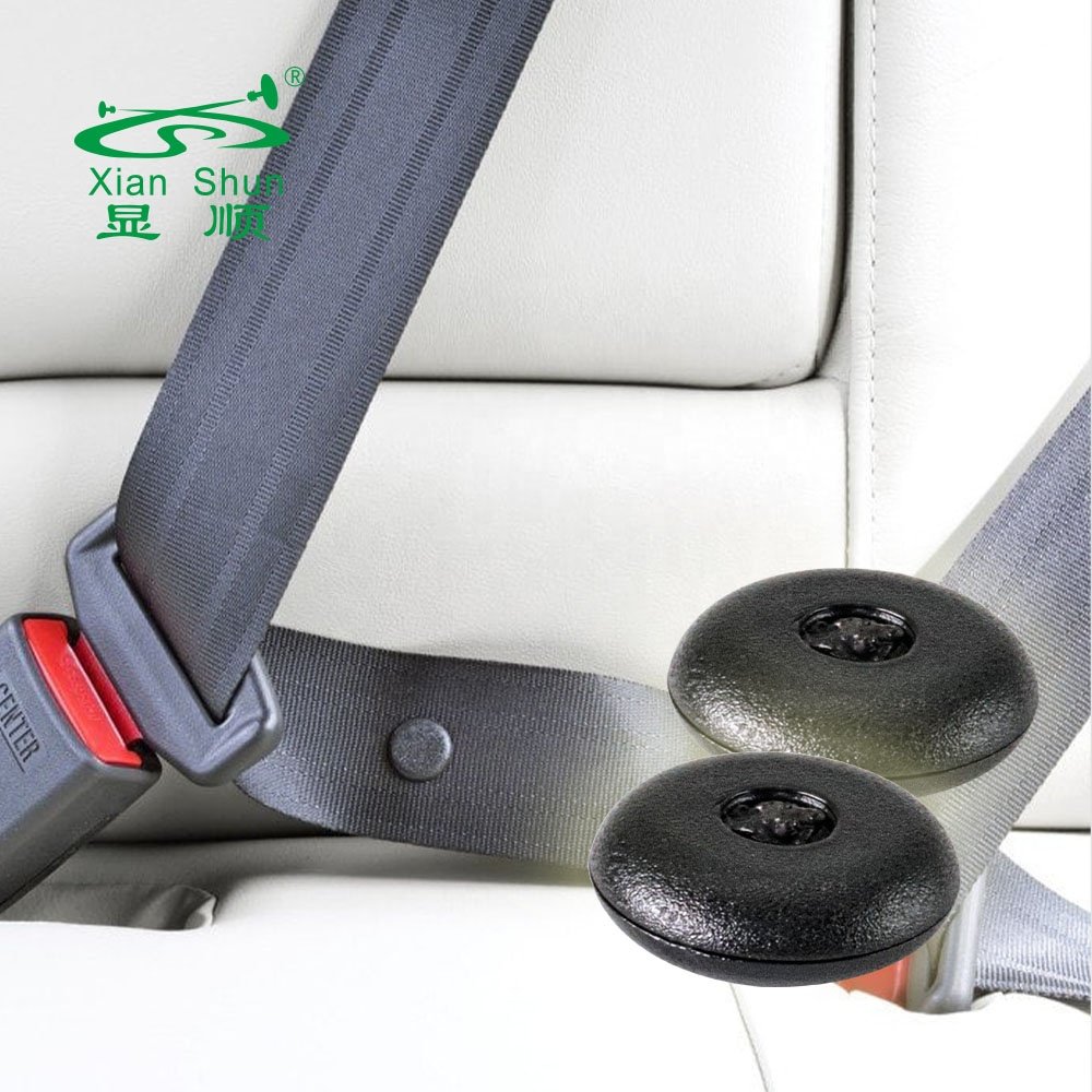 Car Fastener Clips Front and Rear Seat Belt Secret Stop Button Stopper Fit For BMW 72111917406 Plastic Auto Clips & Fasteners