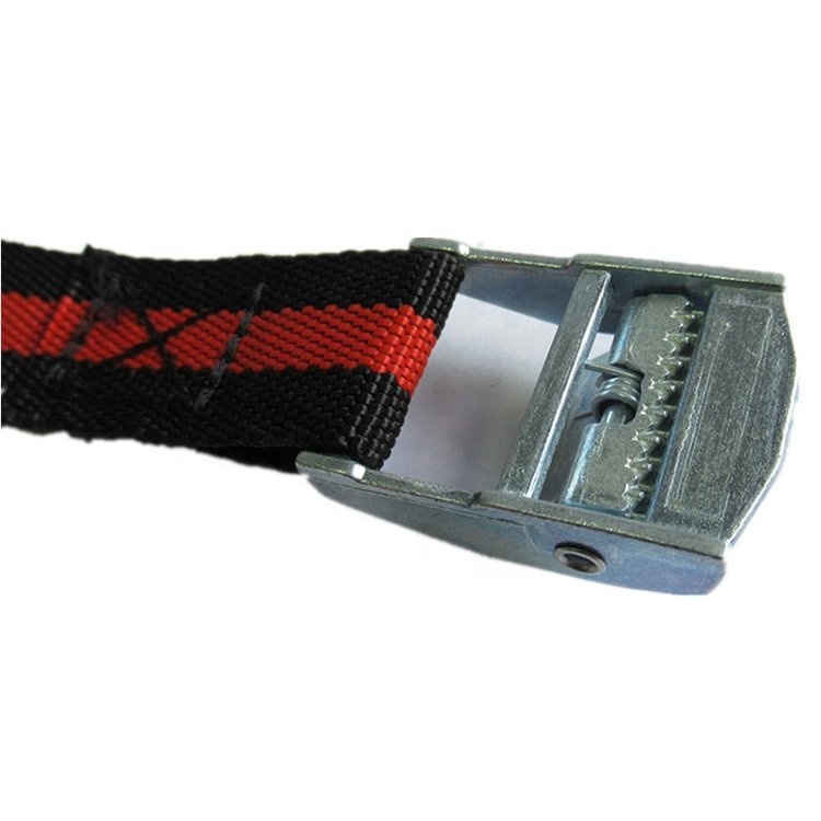 Best 4 Pack Short Vehicle Nylon Cargo Cam Buckle Tie Down Straps / Small Hold Down Auto Car Hauler Fastening Tire Straps