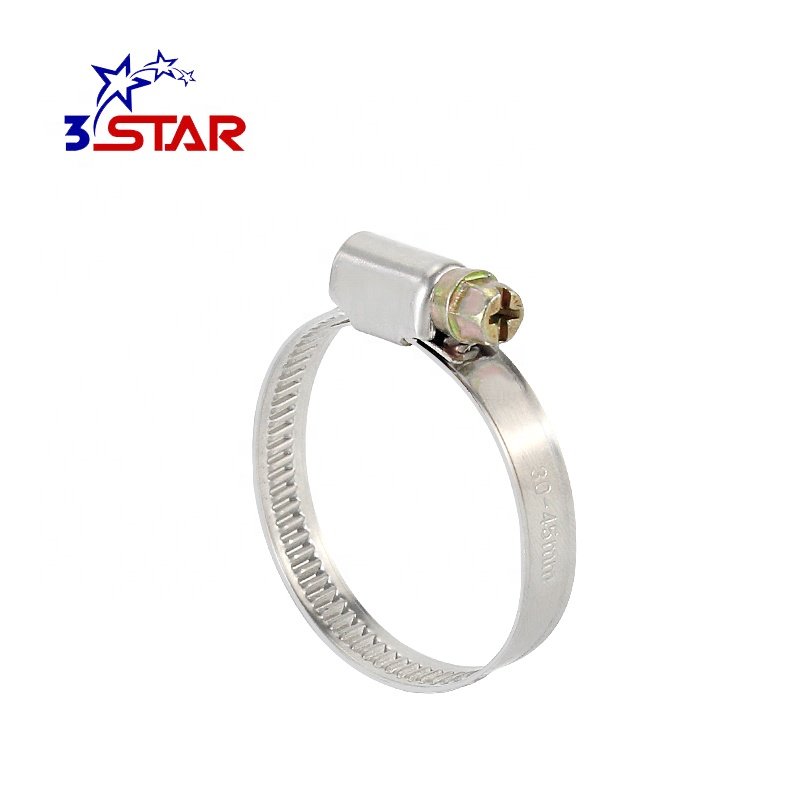 High Quality Stainless Steel SS304 Germany Type Heavy Duty Worm Drive Clamps for Hose Pipe