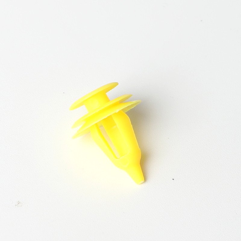 car door panel clips hole 9mm plastic yellow rivets fastener push clip for toyota