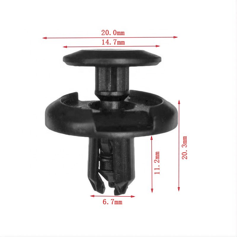 Car Clip Plastic Fastener Push Clip Suitable for Toyota Fender Fixing Clip 90467-07164 71741883 0940907332000