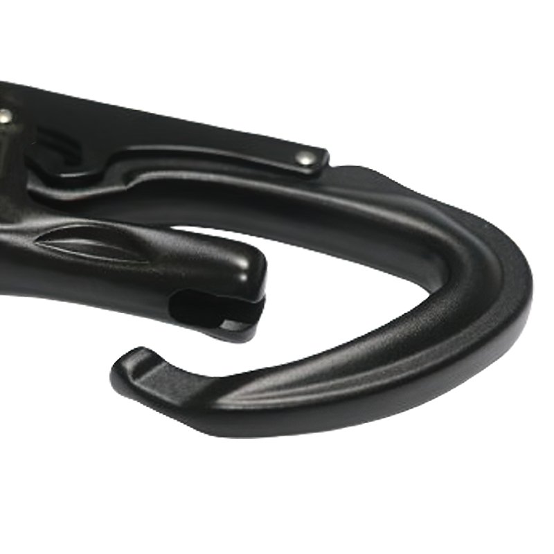 Suitable Size Customized Safety Aluminum Clip for Fall Protection Electrician Work 30kN Double Action Locking System Snap Hook