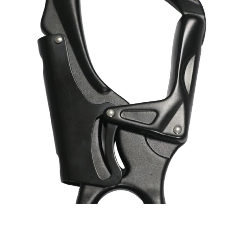 Suitable Size Customized Safety Aluminum Clip for Fall Protection Electrician Work 30kN Double Action Locking System Snap Hook