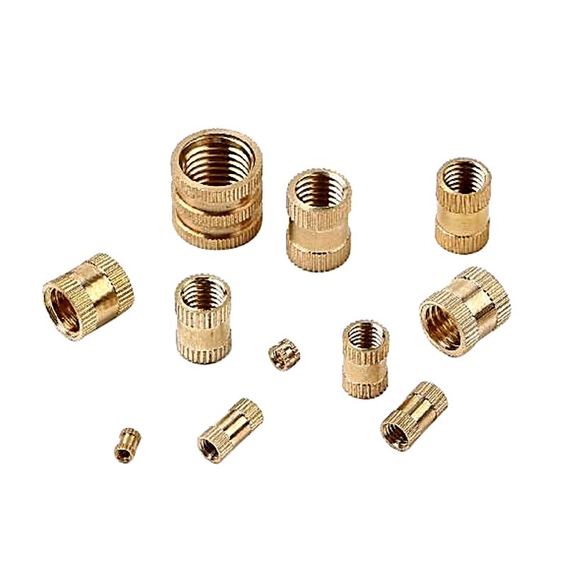 Electtronic Brass Parts Brass Nuts Inserts Pins Brass Precision Cnc Turning Auto Lathe Machining Accessories