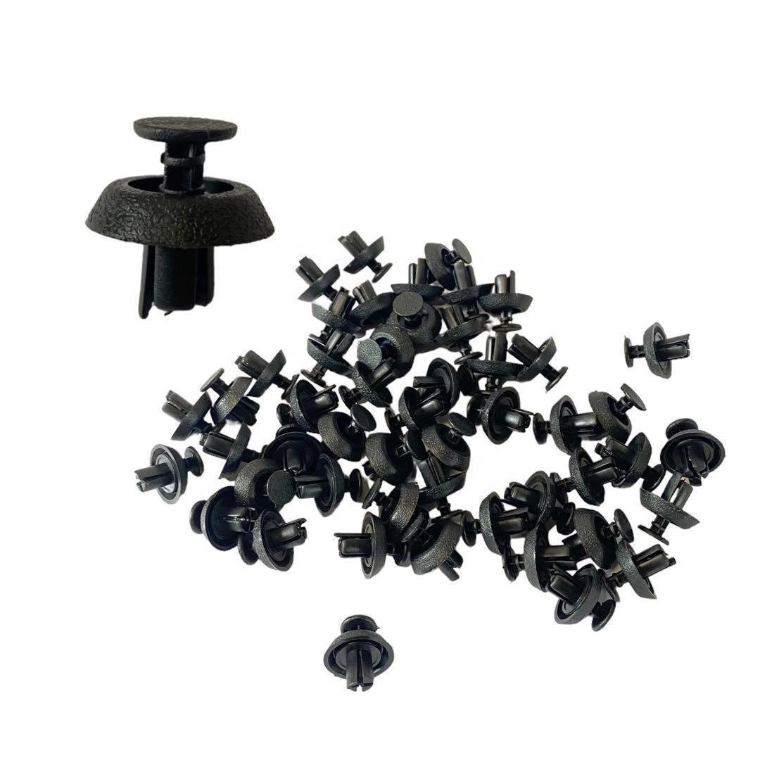 90467-07211 Lower Price Auto Body Clips Plastic Car Push Type Retainers Widely Range Hole Customized Shape Plastic Bumper