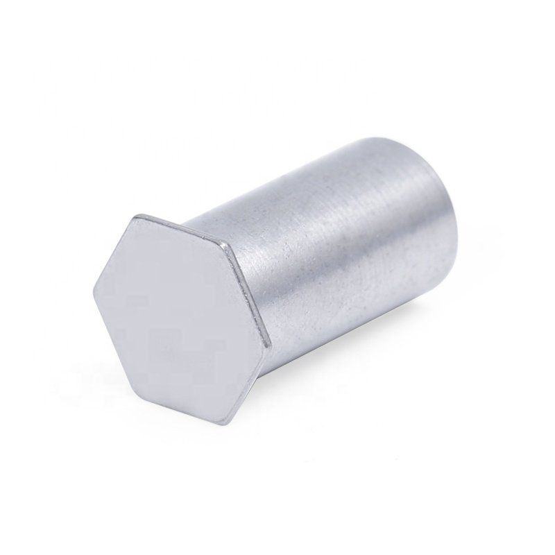 BSO4 440/632/832/032/6440/8632 Hardened 416 Stainless Steel Hex Through Hole Iron Rivets Screwlock SELF CLINCHING STANDOFFS