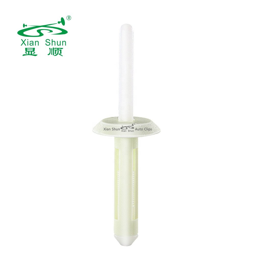 High quality Manufacturer Xianshun Plastic blind rivet pop retainer for wheelarch bumper splash guard