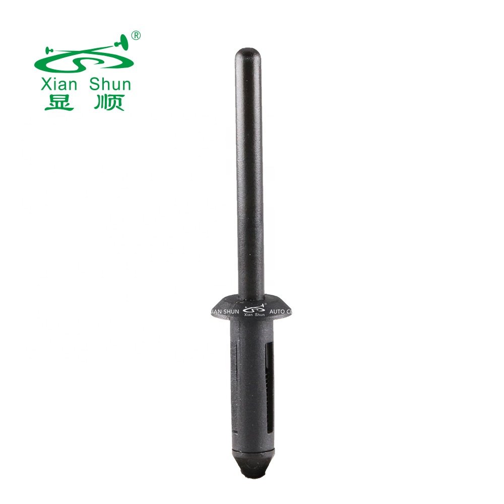 High quality Manufacturer Xianshun Plastic blind rivet pop retainer for wheelarch bumper splash guard