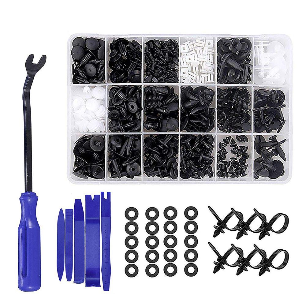 88 Pcs Car Radio Pry Kit Nylon Laptop Tool Cases Trim Other Vehicle Tools Molding Removal Tool Set With Fastener