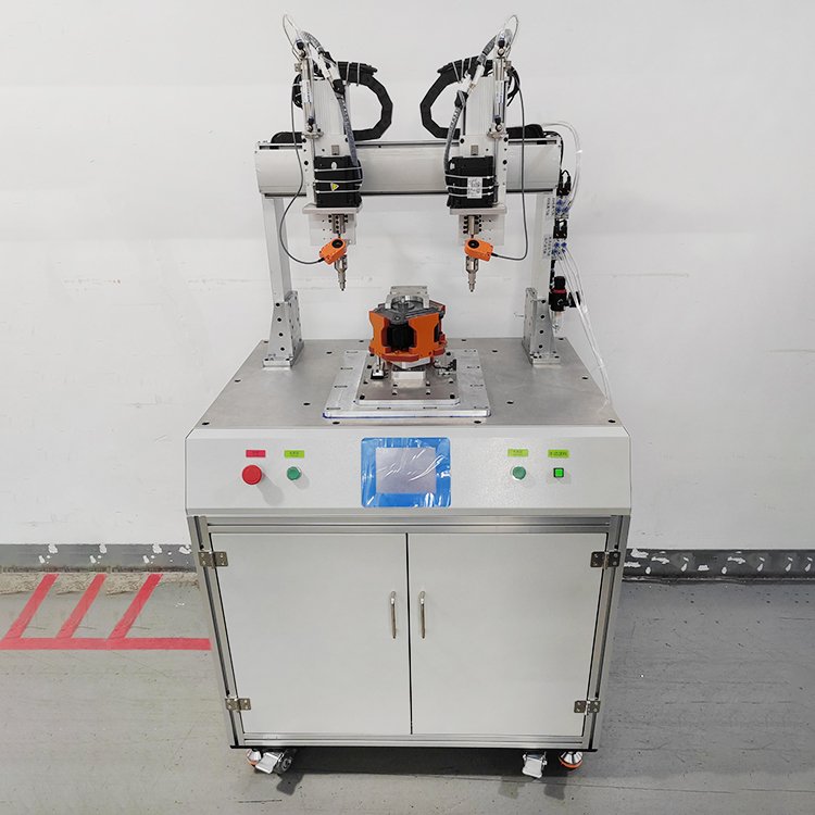 2024 New Arrival Top 10 hot sale factory direct Floor type automatic screw locking machine with auto screw feeder