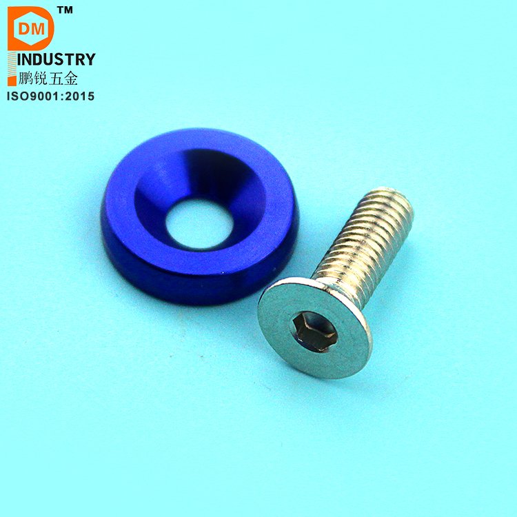 Sports Billet Aluminum Fender Washer Engine Bay Dress up Kit CNC JDM Washers