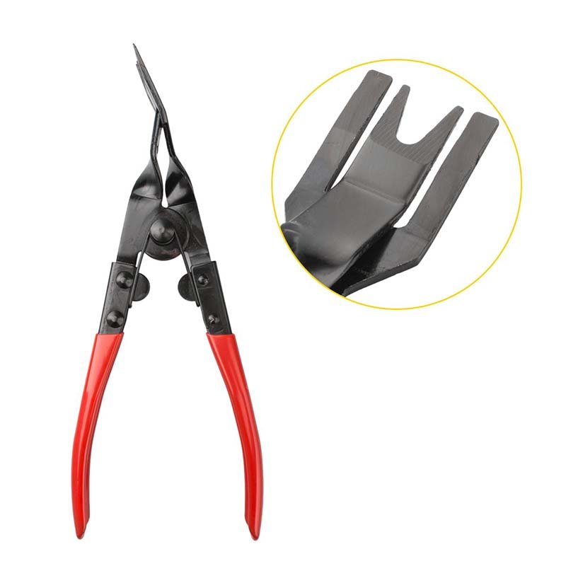 3Pcs Car Door Panel Clips Pliers Trim Removal Rivets Fastener Puller Repair Tool Set