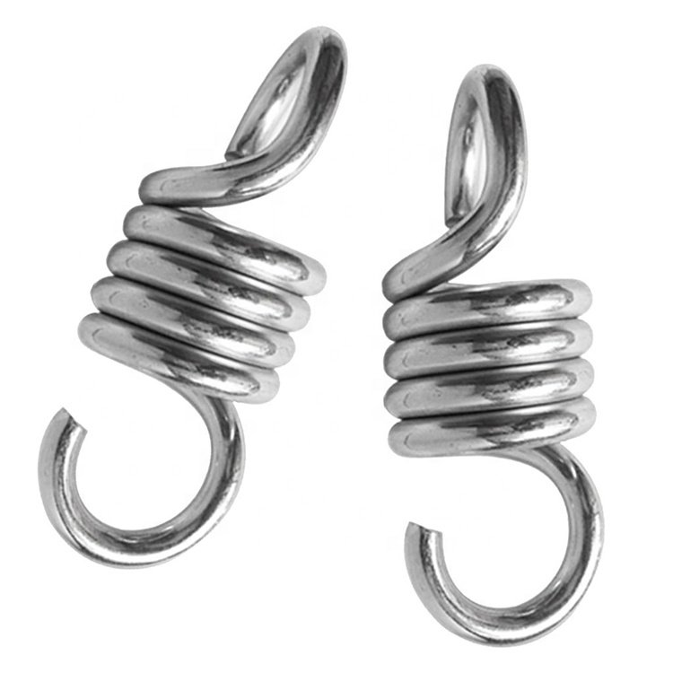 Capacity Hammock Chair Spring Porch Swing Springs Galvanized Extension Springs for Hanging Chair Sandbags