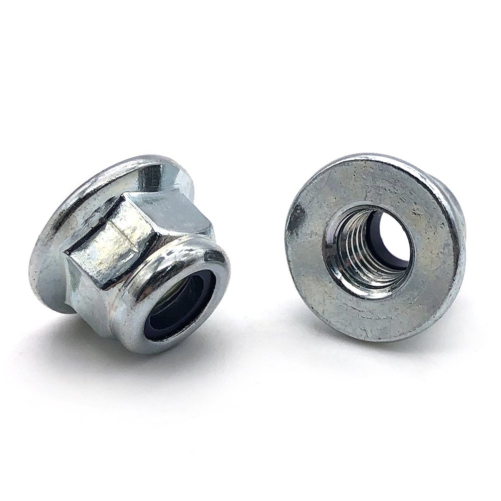 Flange Nut Zinc Plated Quick Heavy Hexagon Insert Stainless Steel M2 M6 M8 M10 M12 M28 Hex Nylon Lock Hex Flange Nut