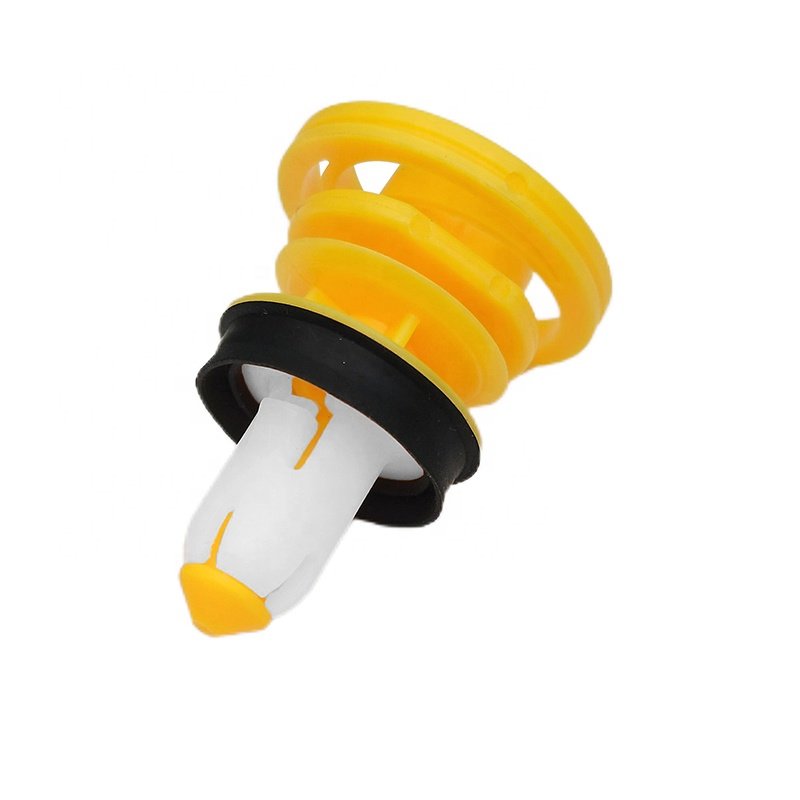 Car Snap Factory Direct Sales Black and White Acetal Automotive Plastic Buckle Front Door Lining Tesla Is Applicable