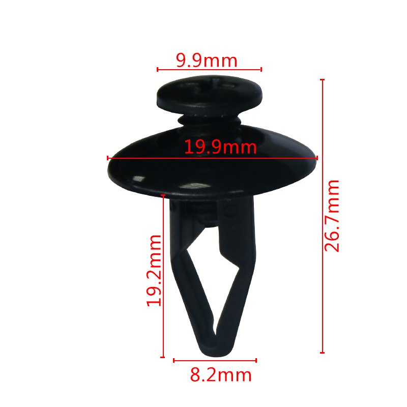 Plastic Push Type Retainer Auto Plastic Clips and Fasteners Plastic Rivets Auto Body Clips04209
