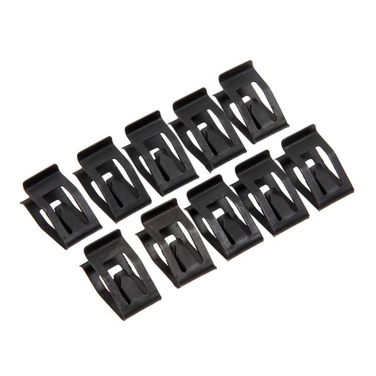 Custom AluminumStamping Bracket Metal Bending Parts Panel Retainer Clip for Jeep Ford Steel Pipe Clamp Hose Clamp Type
