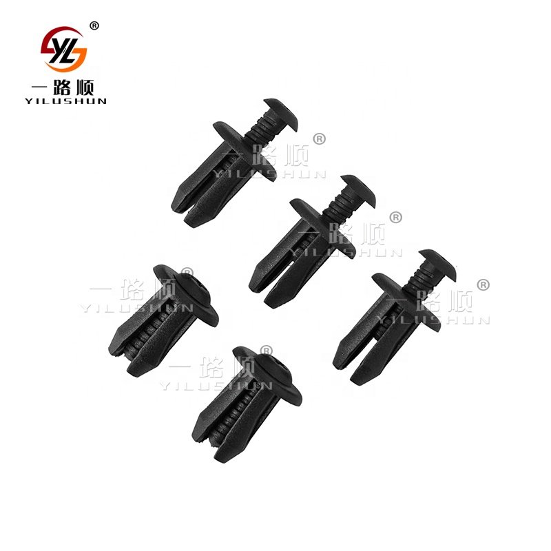 B150 500Pcs/Bag Car Mat Clip Fasteners Plastic Spring Clip Screw