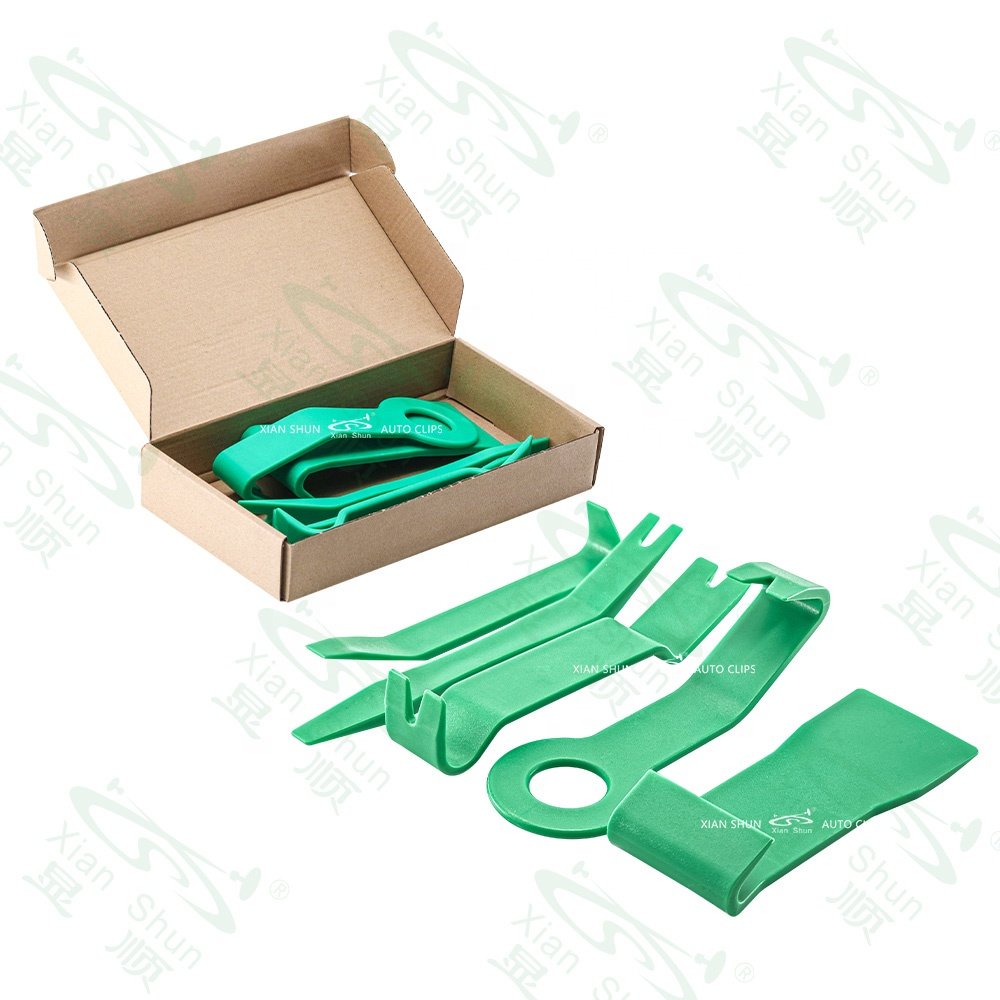 5pcs/set Auto Trim Removal Tool Kit For Door Panels Audio Dashboard Fastener Removal Tool Premium Auto Trim Upholstery Rem