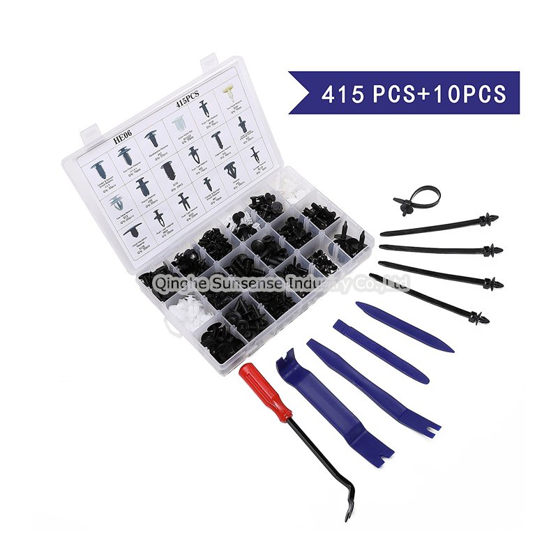 Car Push Retainer Clips & Auto Plastic Clip Fasteners/Car Nylon Bumper Fender Rivets for Toyota GM Ford Honda Acura Chrysler