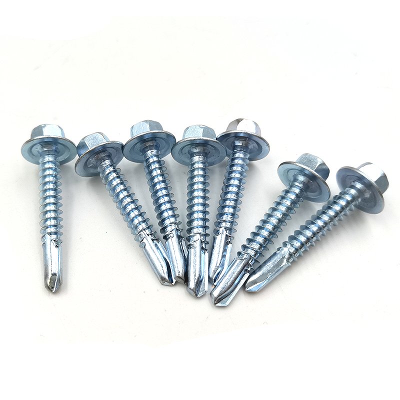 Wholesale price parafuso auto brocante DIN7504 Hex Head Self Drilling Screws
