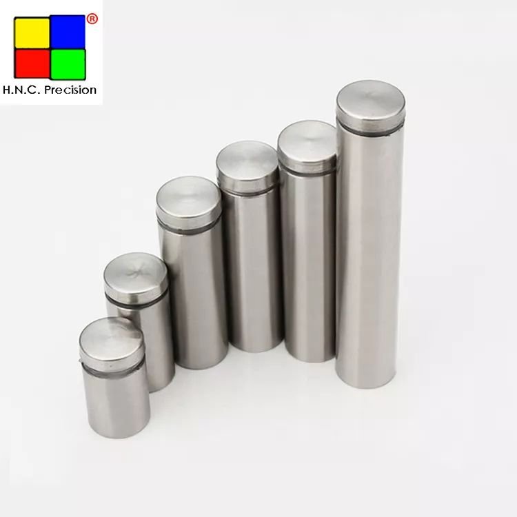 Custom Internally Threaded Fastener Manufacturing Turned Parts CNC Machining wall standoffs for Advertisement