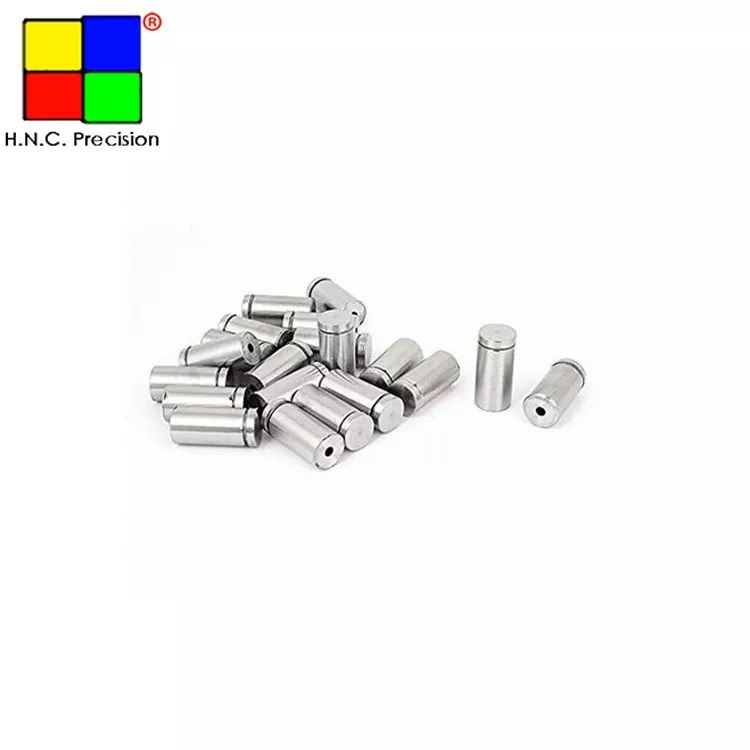 Custom Internally Threaded Fastener Manufacturing Turned Parts CNC Machining wall standoffs for Advertisement