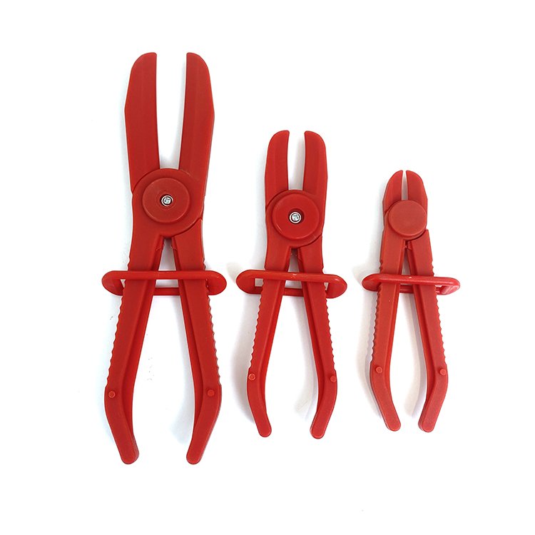 3PCS Pinch-Off Pliers Straight Flexible Hose Clamps Pliers Tubing Clamp Automobile Pliers Auto Repair Tools
